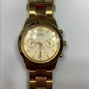 Guess gold watch